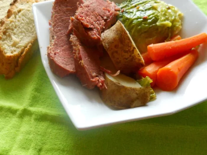 Dutch Oven Corned Beef and Cabbage