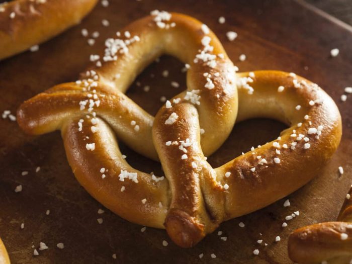 Alton Brown Soft Pretzels