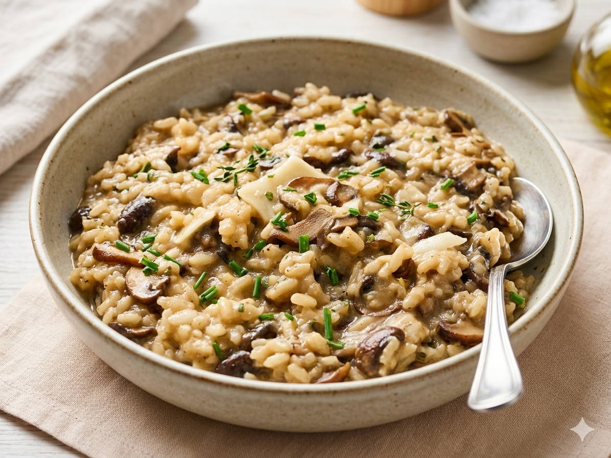 Gourmet Mushroom Risotto