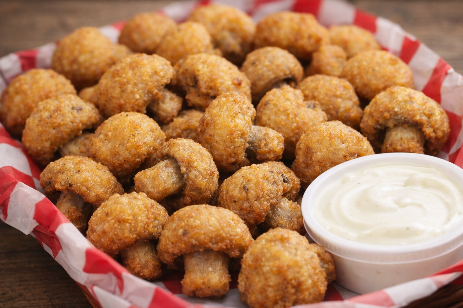 Deep Fried Mushrooms