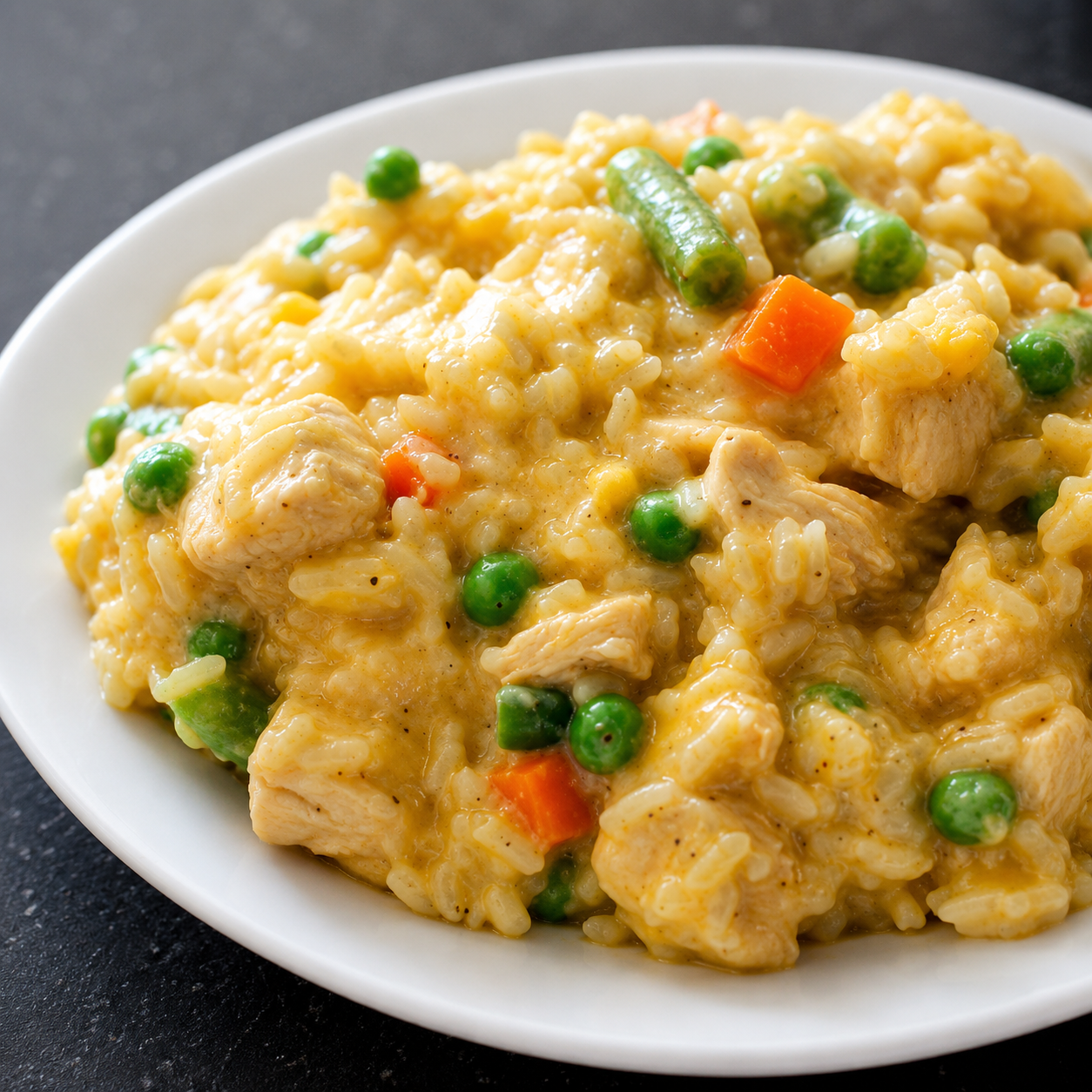Instant Pot Cheesy Chicken and Rice Recipe