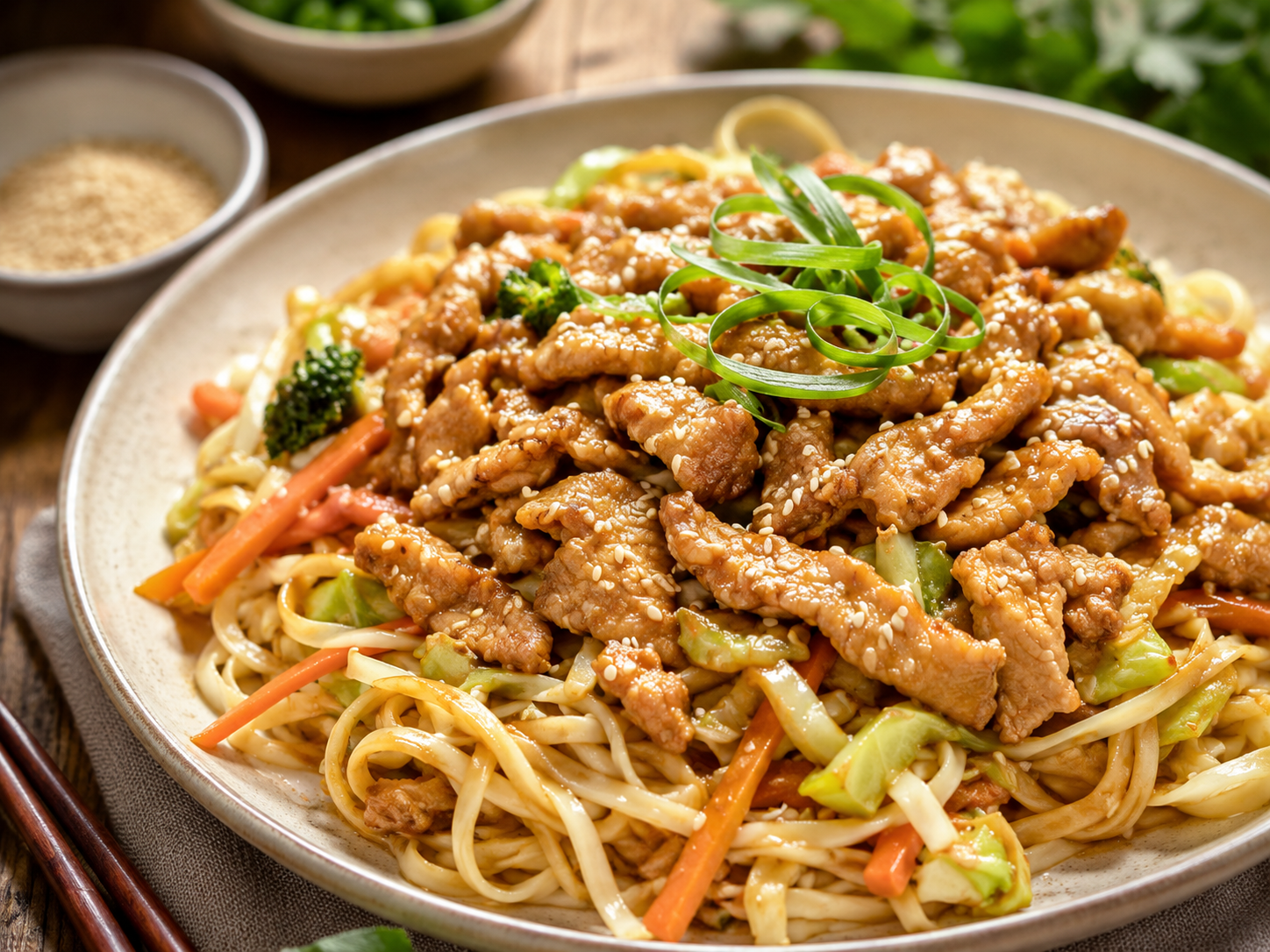 Skillet Chicken Bulgogi